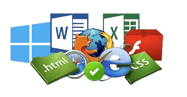 Ilustração de computador